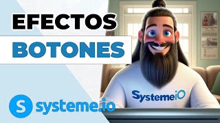 Aplicar EFECTOS a los BOTONES en SYSTEME IO [upl. by Norwood870]