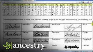 Can Anyone Read This Basic Paleography for Genealogists  Ancestry [upl. by Atiluap]