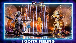 Alle Masked Singers  I Gotta Feeling  Aflevering 7  The Masked Singer  VTM [upl. by Clava]