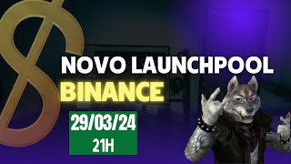 🚀 NOVO LANÇAMENTO NA BINANCE LAUNCHPOOL DE ETHENA ENA QUE PODE DAR BOM BinanceBrasil [upl. by Otreblide]