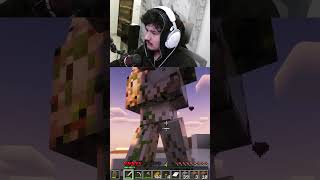 My First Iron Golem Fight in Minecraft🗡️💥 [upl. by Ozne489]