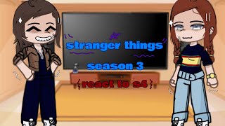 stranger things season 3 final react to  stranger things  no og  sligth lumax and byler  gacha [upl. by Rodrique785]