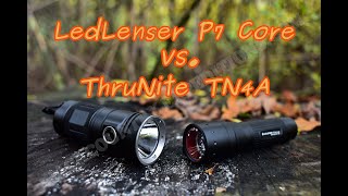 Review Led Lenser P7 Core vs ThruNite TN4A  TaschenlampenVergleich [upl. by Rhiana]