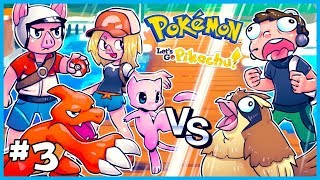 Pokemon Lets Go Pikachu Lets Play w NOGLA EP 3  We get MEW amp Continue Our Adventure [upl. by Ylerebmik]