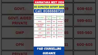 MY EXPECTED NEET 2024 ROUND 2 CUTOFF  neet2024 keaneetcounselling keaupdate kea neet [upl. by Loos]