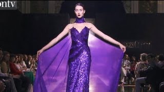 Georges Chakra Couture FallWinter 201213 FULL SHOW  Paris Couture Fashion Week  FashionTV [upl. by Aihseyk]