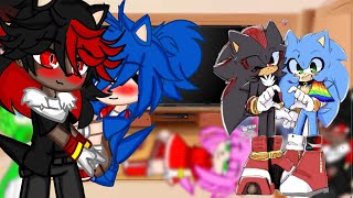 Sonic x react to SonadowCosmoMY AUPart 1 [upl. by Budworth374]