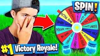 USING THE Wheel Of Fortune TO WIN IN FORTNITE BATTLE ROYALE [upl. by Hyo68]