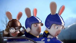 Rabbids  Funny Olympic Bobsleigh Video  HD [upl. by Trimmer]