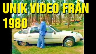 UNIK VIDEO Sommarspecial 1980  Perstad Presenterar TrafikMagasinet BilTV med Perstad [upl. by Acebber734]