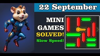 Hamster Kombat Mini Game Puzzle 22 September  SEASON 2 hamsterkombat [upl. by Seton]