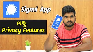 Signal App all privacy features explained in Telugu  TechSai Telugu [upl. by Nathaniel266]