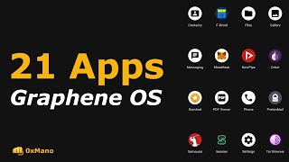 21 Apps Recomendadas para Graphene OS – Sólo Código Abierto – Privacidad Máxima [upl. by Garate]