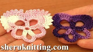 Pansy Flower Easy Crochet Pattern [upl. by Astred]