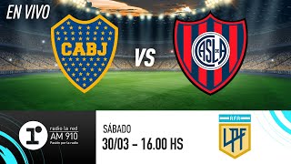 BOCA VS SAN LORENZO  EN VIVO  COPA DE LA LIGA [upl. by Gustafsson]