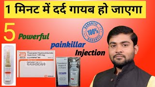 5 Powerful painkillar injection  painkillar injection powerful 5 in hindi [upl. by Yeldah]