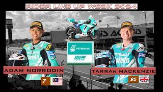 FINALE RIDER LINE UP WSBK 2024 COMPLETED COMFIRM 23 RIDER [upl. by Lathe]