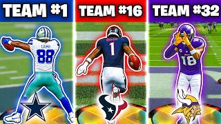 Getting A Win With EVERY NFL Team In One Video In Madden 25 [upl. by Edrahc]