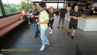 Salsa On2Ny Style Class By Wander Rosario At Vidorra Dallas Deep Ellum 082521 [upl. by Assecnirp]