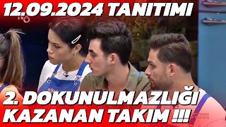 MasterChef 12 Eylül İkinci Dokunulmazlık Oyununu Kazanan Takım Belli Oldu  Yeni Bölüm Fragmanı [upl. by Ahsaz]