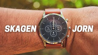 This Smartwatch Looks Like A Real Watch SKAGEN JORN HYBRID HR [upl. by Bogey382]