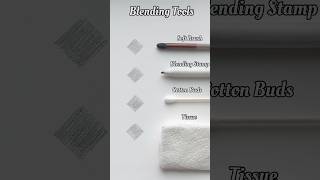 Shading amp Blending Tools✏️ 🤔🎨 shorts drawing [upl. by Notsla173]