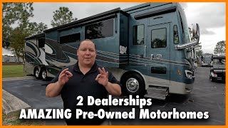 Six of the BEST Used Motorhomes in Tampa and Ocala [upl. by Nomyaw55]