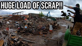 We Have Too Many Parts For Our New Building  First Big Scrap Run [upl. by Nylecsoj662]