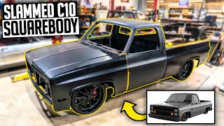 Custom Squarebody C10 Build for US Veterans  Bed Mounts amp Bedliner  Sgt Square C10 Ep 2 [upl. by Nnitsuj]