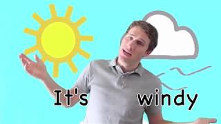 Weather Song for kids with Key Subtitles  English Through Music [upl. by Eralcyram]