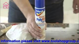 Polycell How to repair hairline cracks amp minor surface imperfections [upl. by Tutto]