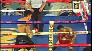 Dave Penalosa Knockouts Menard Zaragosa [upl. by Lubin]