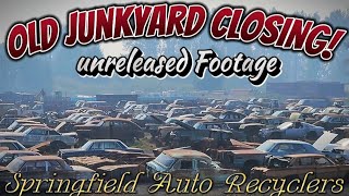 Junkyard Closing after 72 years Unreleased Footage of the final days Everythings getting crushed [upl. by Sila]