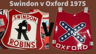 1975 Swindon Robins v Oxford Rebels AUDIO recording of Speedway [upl. by Esma]