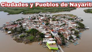 Los 20 Municipios de NAYARIT  Ciudades y Pueblos de Nayarit  Xalisco Huajicori Ixtlán del Río [upl. by Aivekahs651]