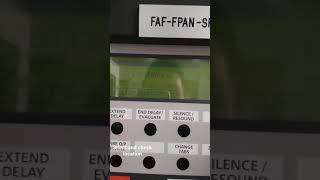 fire alarm control panel Notifier by Honeywell [upl. by Ellessig]