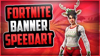 FORTNITE BANNER SPEEDART iOS GFX [upl. by Ennovihc26]