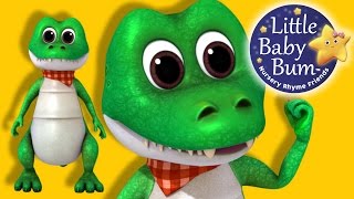 Crocodile Song  Nursery Rhymes for Babies by LittleBabyBum  ABCs and 123s [upl. by Ahtelahs240]