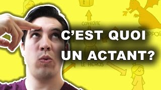 CEST QUOI CE FOUTU ACTANT  Introduction au Schéma actantiel de ALGIRDAS JULIEN GREIMAS [upl. by Arodasi]