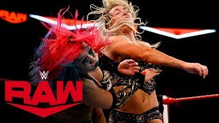 Charlotte Flair vs The Kabuki Warriors Raw Dec 2 2019 [upl. by Ahsemal]