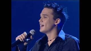 Gareth Gates Unchained Melody performance Pop Idol [upl. by Refinej]