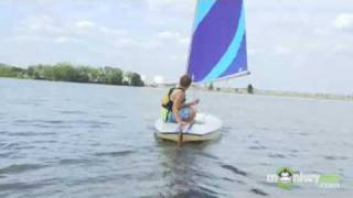 How To Sail How To Tack And Gybe In Sailing [upl. by Jenna213]