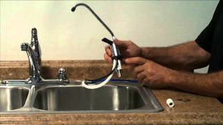 WaterMaker Five Faucet Installation  Nimbus Water Systems [upl. by Chrissa]