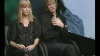 Interview with Sienna Guillory and Ed Speleers about quotEragonquot movie [upl. by Erdnua196]