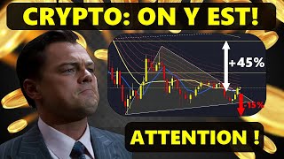 CRYPTOS PÉPITES EXPLOSIVES 💣 NEAR dans un triangle symétrique 🕓 BITCOIN  signal dalerte proche 👀 [upl. by Namyh333]