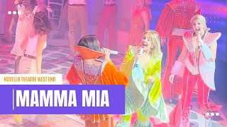 Mamma Mia West End London Novello Theatre tour of Box A closing songs Mazz Murray [upl. by Katherine]