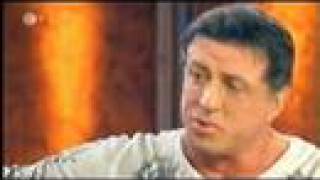 Sylvester Stallone on ZDF Wetten Dass 13 [upl. by Frankie920]