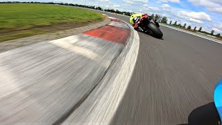 Following WSBK Pro Rider On Slovakiaring [upl. by Nerdna]