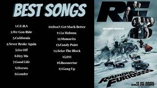 RÁPIDOS Y FURIOSOS 8  Full Soundtrack Completo Best Songs  Fast And Furious 8 OST [upl. by Notnirb]