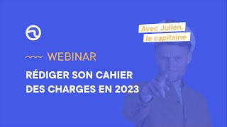 Comment faire un cahier des charges pour un site internet en 20232024   Avec Julien Dereumaux [upl. by Rothberg886]